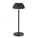 Wiederaufladbare LED-Tischlampe Innen/Außen - Schwarz, Touch-dimmbar, 3in1, IP54 für den Außenbereich
