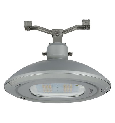 100W LED Seilleuchte für Straßenbeleuchtung - 130lm/W, Samsung LED Chip, IP65, 4000K, grau, IK08