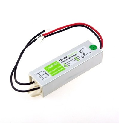 10W / 12V DC Netzteil - 0.8A, IP67 wasserdicht