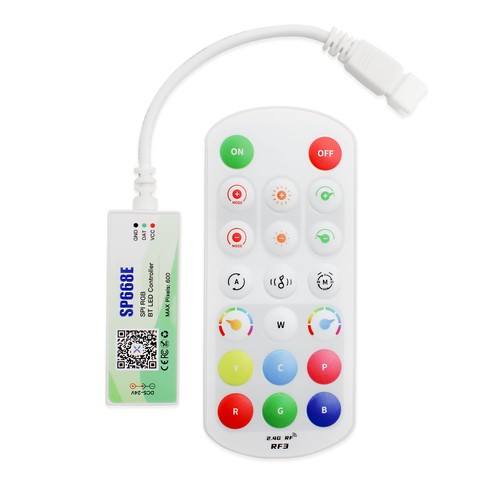 RGBIC 3-Pin Controller mit Fernbedienung - Bluetooth, RF kabellos