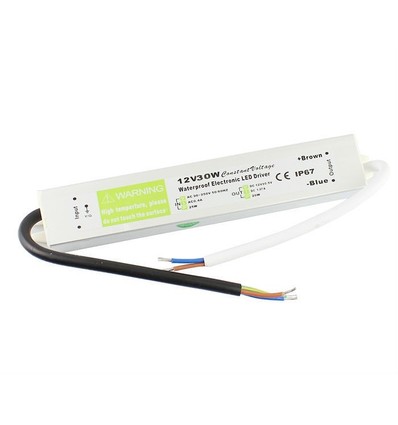 36W / 12V DC Netzteil - 3A, IP67 wasserdicht