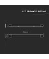60cm 20W komplette LED-Leuchte - 3 Jahre Garantie