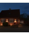 12W DuoLume Wandleuchte - Rechteck, IP65, schwarz, Up/Down, Innen/Außen, inkl. Leuchtmittel