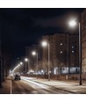 50W Dämmerungs-LED-Straßenlampe - Dämmerungssensor, Ø60 mm, IP65, schwarz, 230V