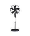 55W Stahlventilator - mit 410mm Rundfuß, 4 Knöpfen, 5 Flügeln (16 Zoll)