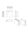 EasyDimmer500 - 250W LED-Dimmer, Wippschalter/Push-Dimmer, Wechselschaltung, zum Einbau