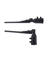 30W Dämmerungs-LED-Straßenlampe - Dämmerungssensor, Ø60 mm, IP65, schwarz, 230V