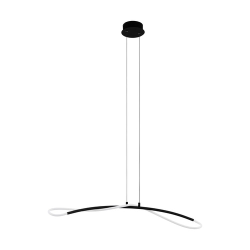 Outlet: EGLO Egidonella LED Pendelleuchte 20W in schwarz/weiß