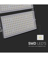 500W LED Fluter - 135lm/W, IP65, Schwarzes Gehäuse, Arbeitsleuchte, 1m Kabel