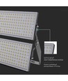 500W LED Fluter - 135lm/W, IP65, Schwarzes Gehäuse, Arbeitsleuchte, 1m Kabel
