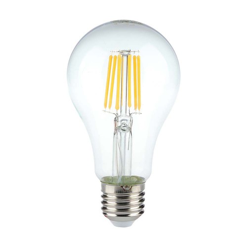 E27 10W LED Filament Birne - A60, Klarglas, 1055lm, 4000K
