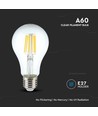 E27 10W LED Filament Birne - A60, Klarglas, 1055lm, 4000K