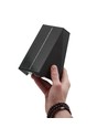 Solar-Wandleuchte - IP54, schwarz, Up/Down, Dämmerungssensor