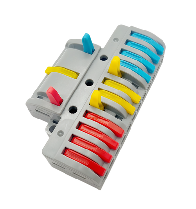 1 Stk. schraubenlose Verbindungsmuffe - 3 bis 12, 250V, 32A