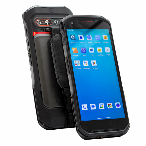 1D+2D Handscanner, Android 13 - PDA mit Barcode-Scanner und QR