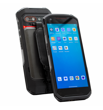 1D+2D Handscanner, Android 13 - PDA mit Barcode-Scanner und QR