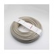 50 Meter Downlightkabel grau - 230V, 3G1,5mm²