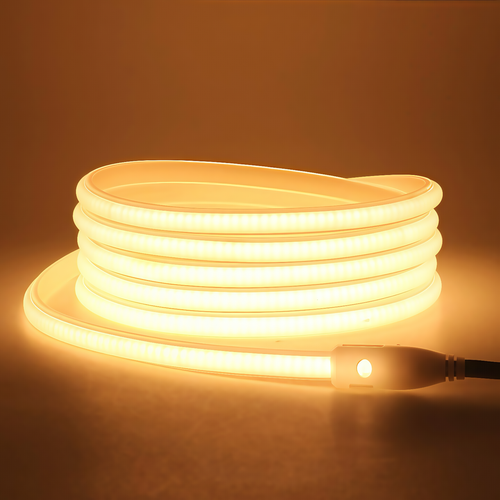 10m 9,5W/m Neon COB-LED-Streifen - 24V DC, IP67, 280 LEDs pro Meter, COB LED