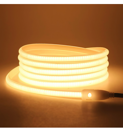10m 9,5W/m Neon COB-LED-Streifen - 24V DC, IP67, 280 LEDs pro Meter, COB LED