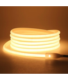 10m 9,5W/m Neon COB-LED-Streifen - 24V DC, IP67, 280 LEDs pro Meter, COB LED