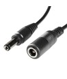 DC-Verlängerungskabel - 5 m, für LED-Streifen, 5V-24V, schwarz