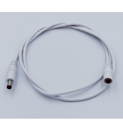 DC-Verlängerungskabel - 10 m, für LED-Streifen, 5V-24V, weiß
