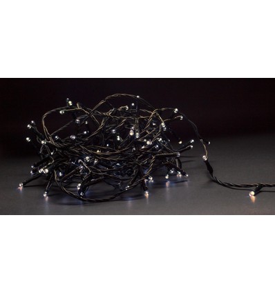 Outlet: 9 m. Smart Home warmweiße LED Weihnachtslichterkette - Tuya/Smart Life, 120 LED, Memory-Funktion, IP44 Außen, 230V