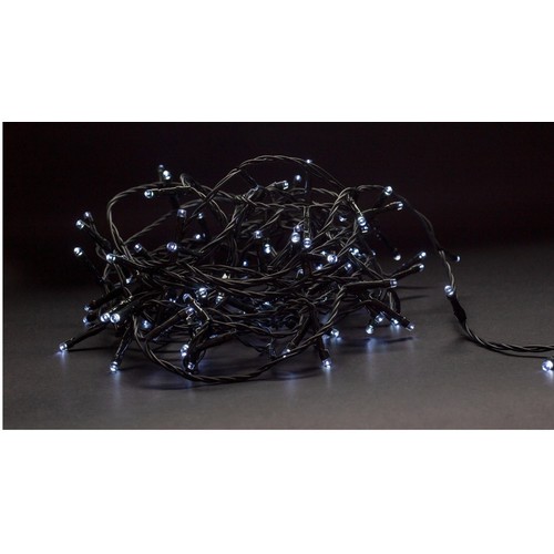 Outlet: 9 m. Smart Home kaltweiß LED-Lichterkette - Tuya/Smart Life, 120 LED, Memory-Funktion, IP44 Außenbereich