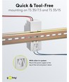 30W / 12V DC DIN-Schienen-Netzteil - 2.5A