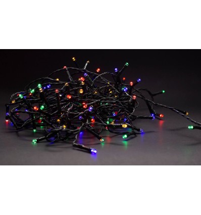 Outlet: 9 m. Smart Home mehrfarbige LED Weihnachtslichterkette - Tuya/Smart Life, 120 LED, Memory-Funktion, IP44 Außen, 230V
