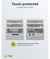 54W / 12V DC DIN-Schienen-Netzteil - 4.5A