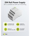 60W / 24V DC DIN-Schienen-Netzteil - 2.5A
