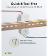 36W / 24V DC DIN-Schienen-Netzteil - 1.5A