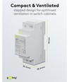 36W / 24V DC DIN-Schienen-Netzteil - 1.5A