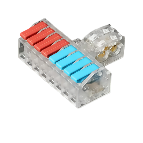 1 Stk. schraubenlose T-Verbindungsmuffe - 250V, 2 bis 8, 32A