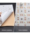 25x25 12W faltbares LED-Panel/Sheet RA94 - 24V DC, IP20