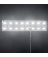 25x25 12W faltbares LED-Panel/Sheet RA94 - 24V DC, IP20