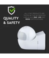V-Tac Bewegungsmelder mit beweglichem Kopf - LED-freundlich, IP44