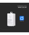 WiFi Empfänger für Funkschalter, 1000W - Smart Home, kompatibel mit Alexa/Google Home, IP20 Innenbereich