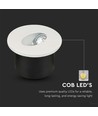 3W Ø7,5cm runder LED Einbaustrahler für Treppen - 270lm, 4000K, weiß, Lochausschnitt: Ø6,2 cm