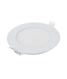6W Ø12cm LED Einbaupanel - Ausschnitt: Ø11 cm, Maße: Ø12 cm, weißer Rand, inkl. Leuchtmittel
