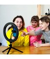 10W LED-RINGLICHT - 10 Zoll, mit Tischstativ, 3200K-5500K