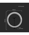 10W LED-RINGLICHT - 10 Zoll, mit Tischstativ, 3200K-5500K