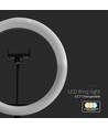10W LED-RINGLICHT - 10 Zoll, mit Tischstativ, 3200K-5500K