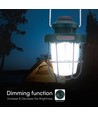 Wiederaufladbare LED-Campinglampe, 5W - IP44, dimmbar, einstellbare CCT, USB-C