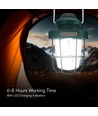 Wiederaufladbare LED-Campinglampe, 5W - IP44, dimmbar, einstellbare CCT, USB-C