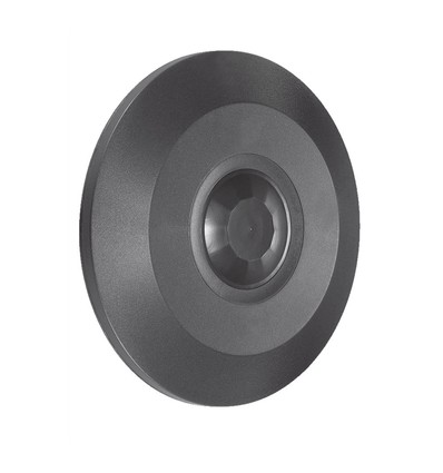 V-Tac LED-Bewegungssensor zur Aufputzmontage - LED-freundlich, schwarz, PIR Infrarot, IP20 Innenbereich