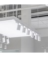 35W 3-Phasen Schienenstrahler - Weiß, 4000K, 24 Grad, COB LED
