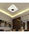 150W LED Smart Deckenleuchte mit 3D-Effekt - 50x50cm, CCT, dimmbar, inkl. Fernbedienung