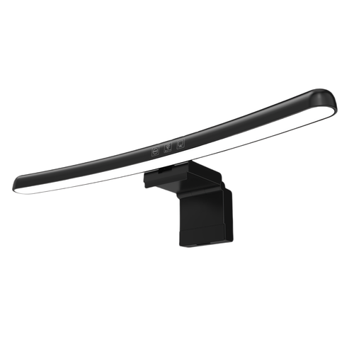 Gebogen Monitor Bildschirmlicht CCT - 40 cm breit, Für PC-Bildschirm, mit Touch-Steuerung